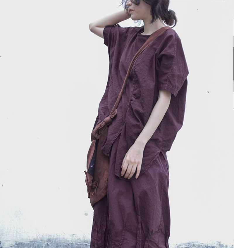 Asymmetric Top in Plum