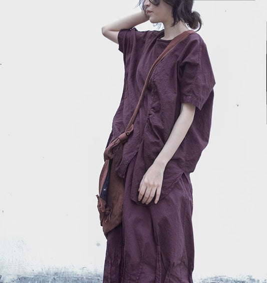 Asymmetric Top in Plum