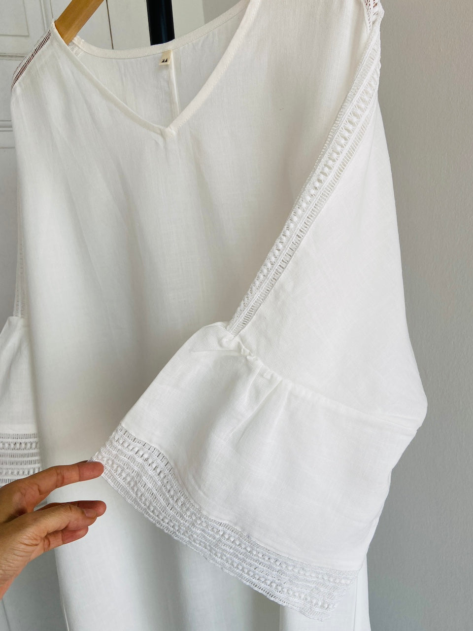 French Style Linen Dress