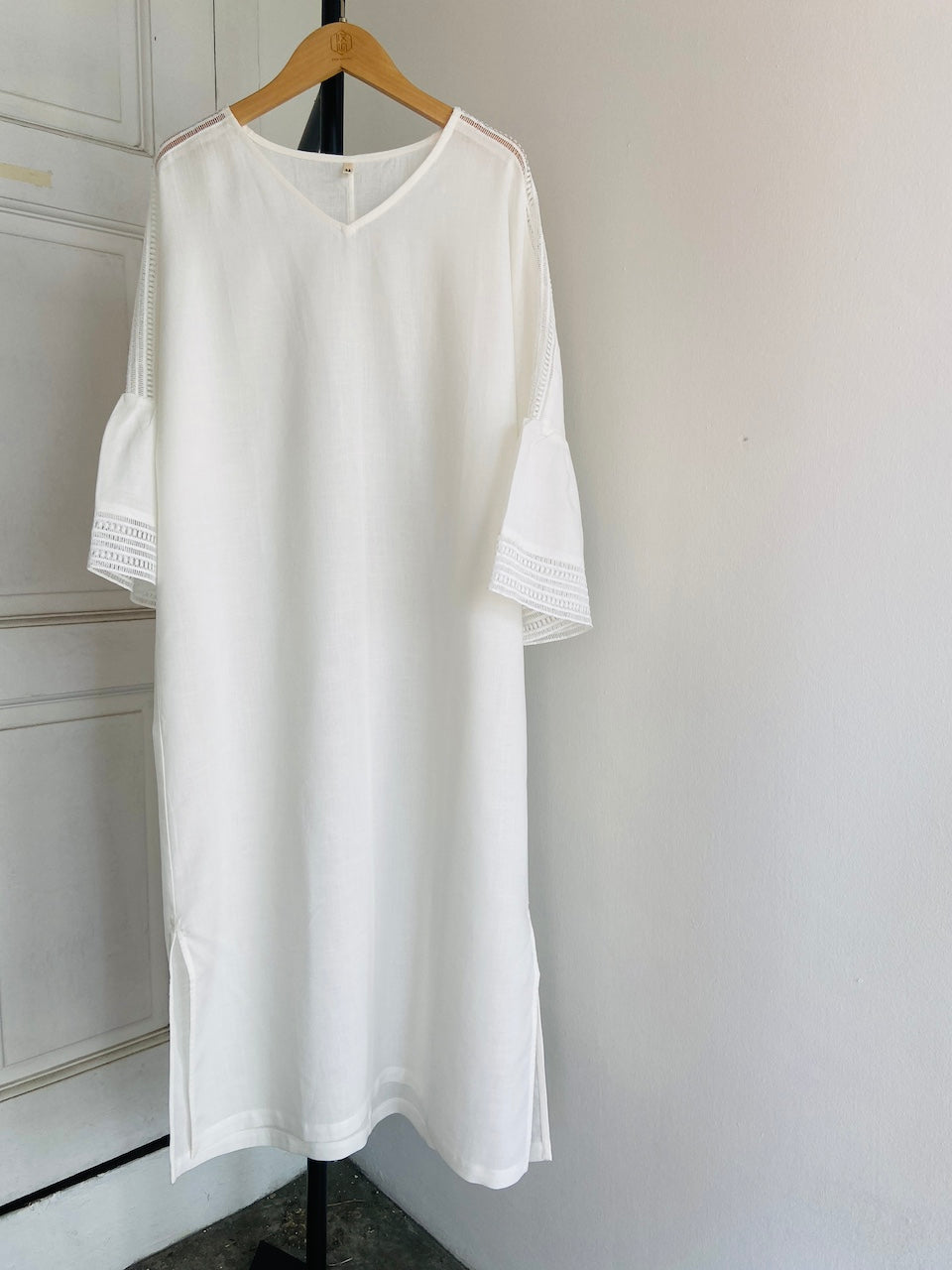 French Style Linen Dress