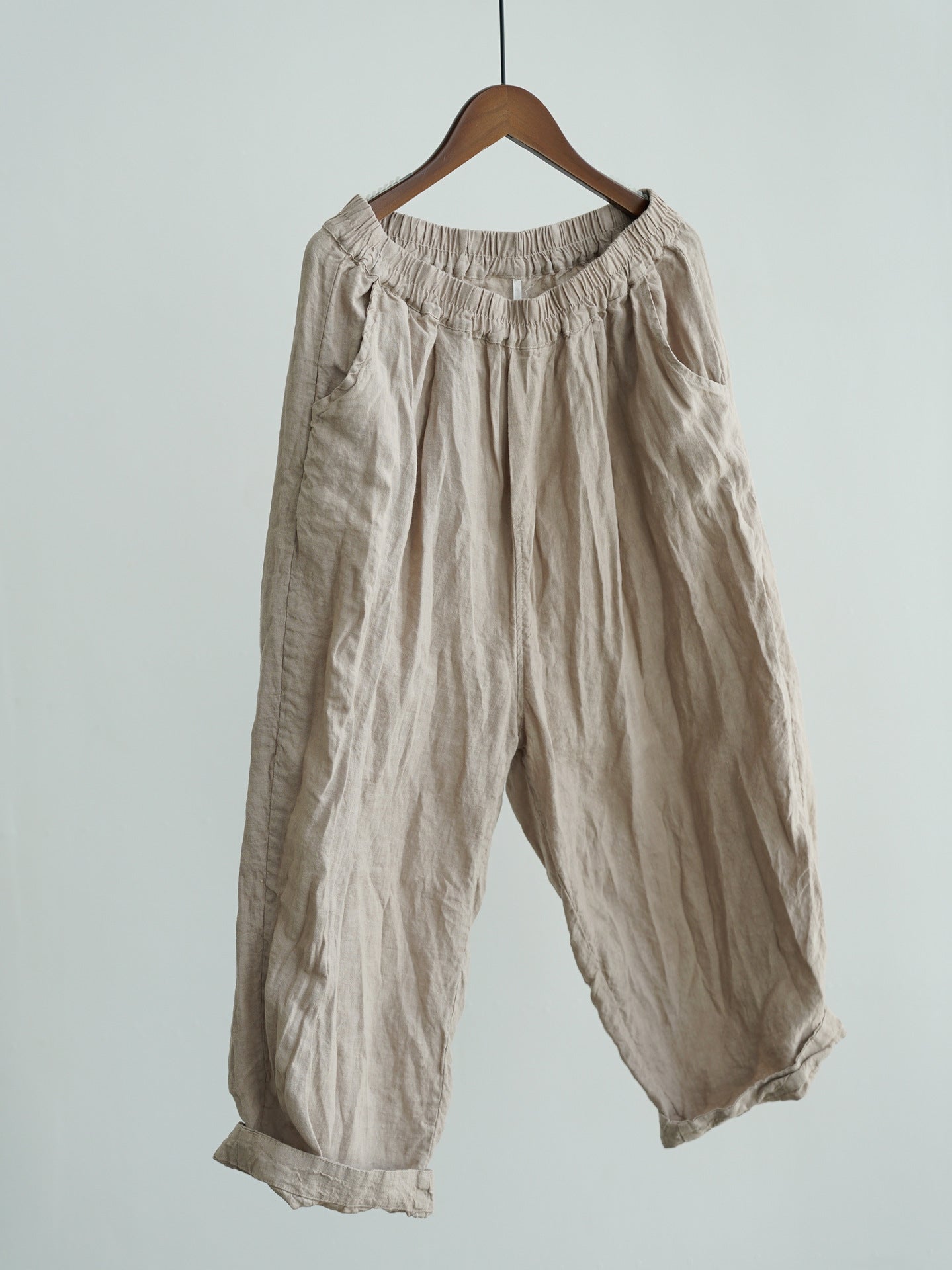 Linen Pants in Natural