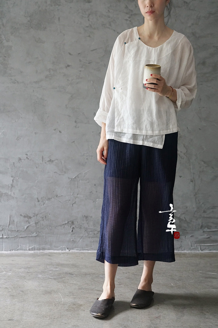 Zen Style Cheongsam Top