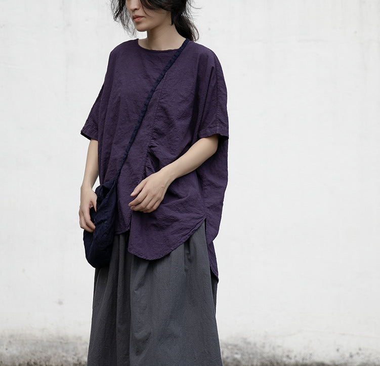Asymmetric Top in Dark Purple