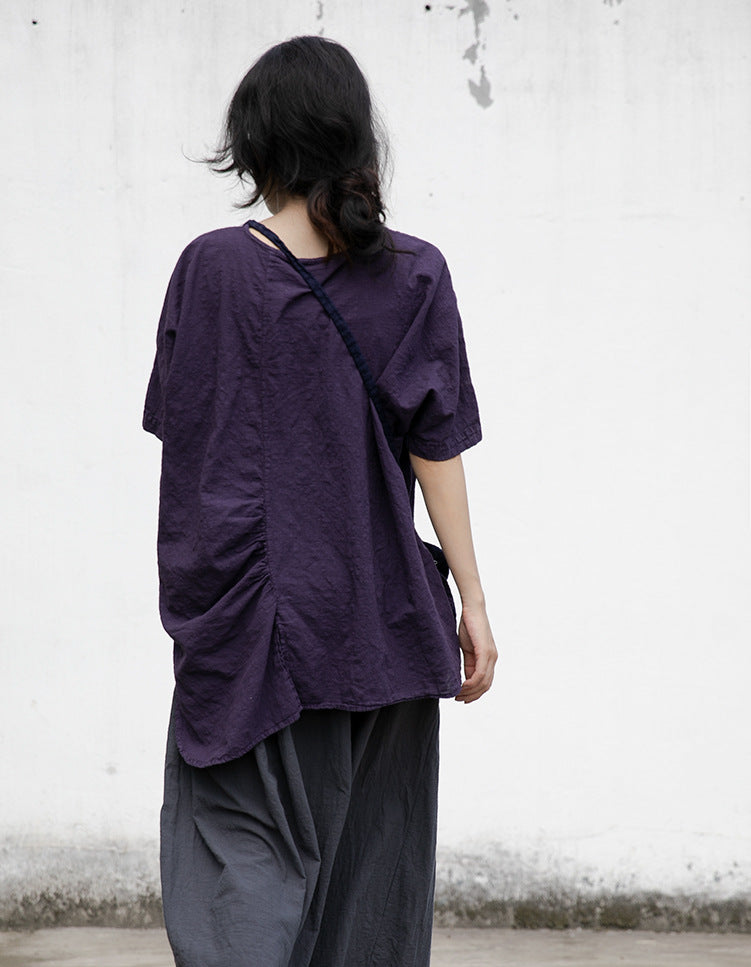 Asymmetric Top in Dark Purple