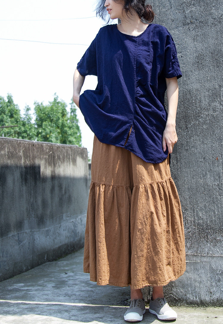 Asymmetric Top in Royal Blue