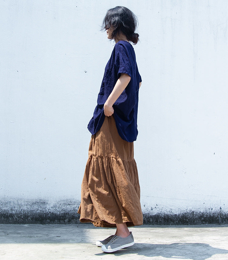 Asymmetric Top in Royal Blue