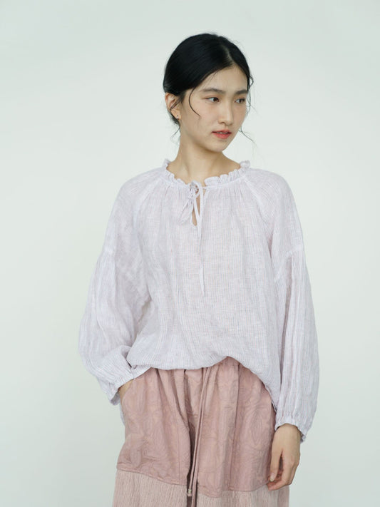 French Style Long Sleeve Top