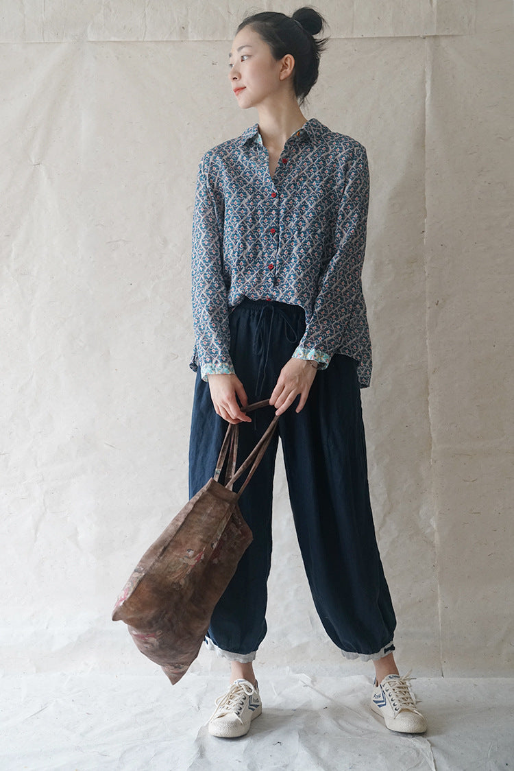 Geometric Print Shirt
