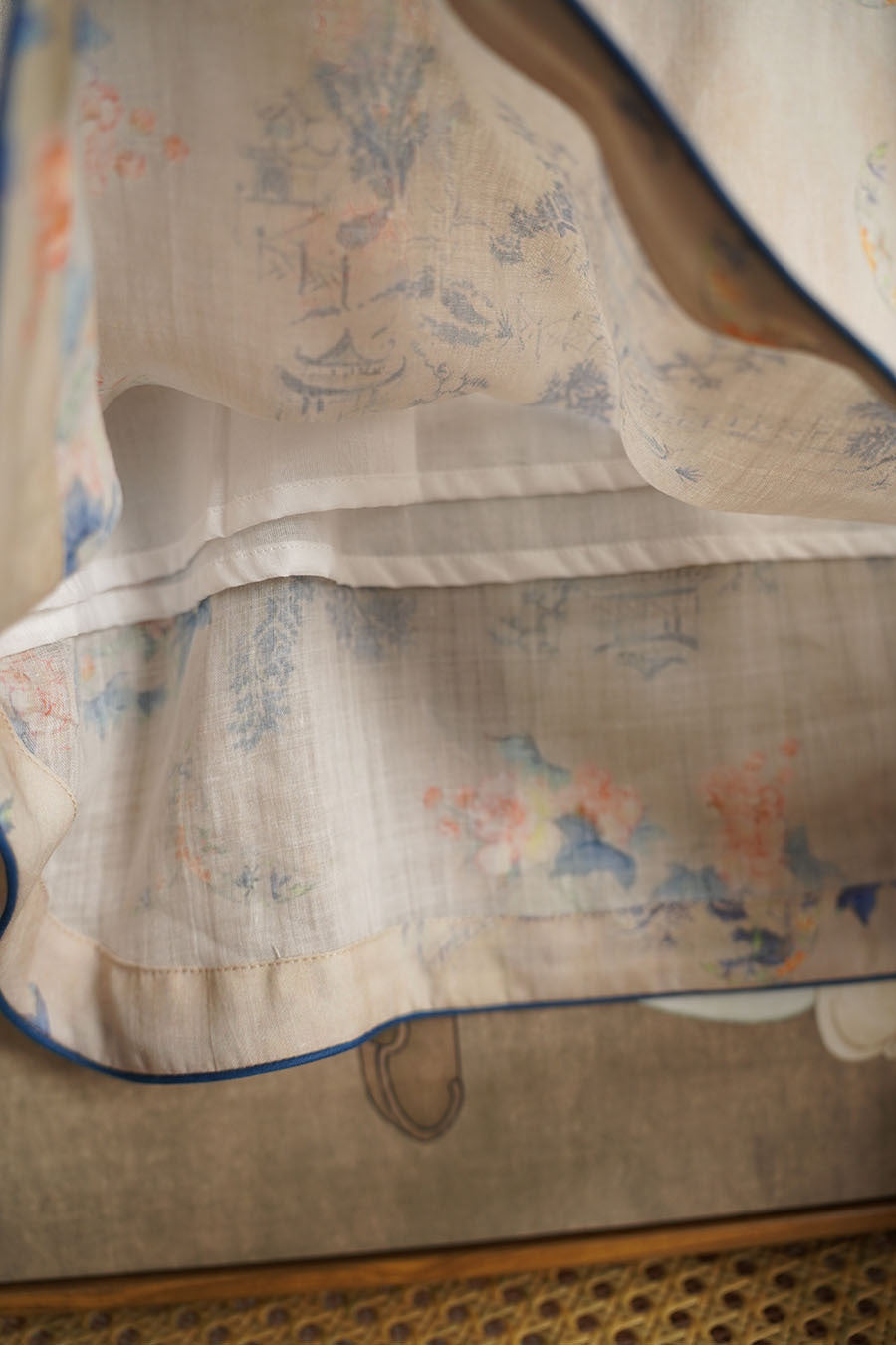 Oriental Painting Cheongsam Qipao Top